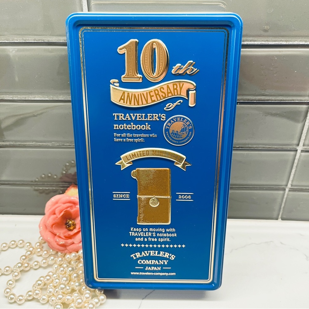 Traveler's Notebook Mini 10th Anniversary Can SetTraveler's Notebook Mini